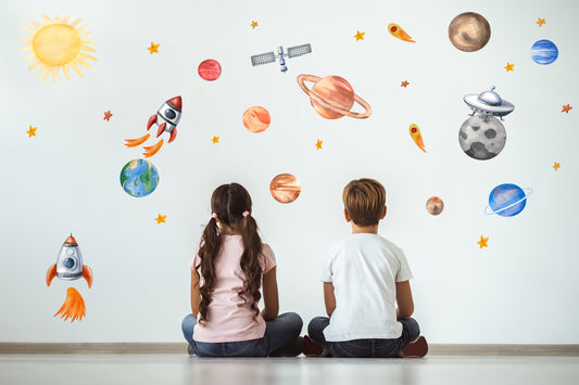 Space, solar system - wall stickers